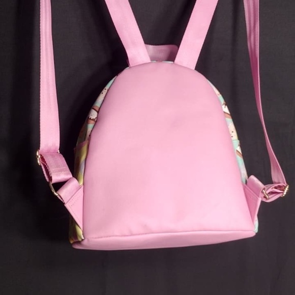 Squishmallows Pastel Kids Backpack with Pink Straps pre owned Exellent condition - Picture 3 of 10